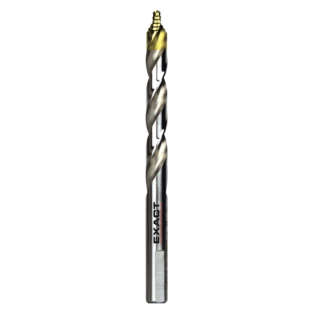 Matkap Ucu EXACT ADVANCED LINE DIN 338 HSS-G TİN-Tip StepTip Ø 10,5mm(5Lİ PAKET)