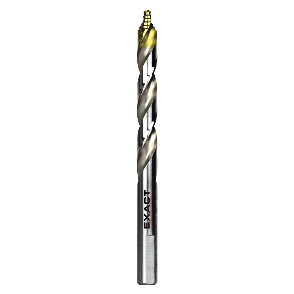 Matkap Ucu EXACT ADVANCED LINE DIN 338 HSS-G TİN-Tip StepTipØ 12,0mm (5Lİ PAKET)