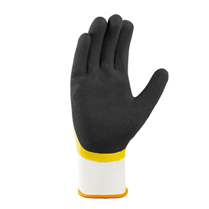 teXXor Polyester Lateks Eldiven (SARI) - . - 8-M