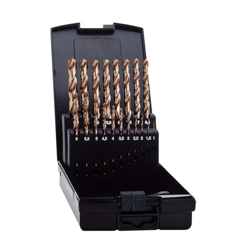 Matkap Ucu DIN 338 HSSE-Co 5 SET EXACT 10,00mm (19LU SET)