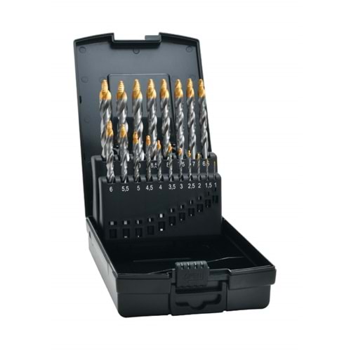 Matkap Ucu DIN 338 HSS-G TIN 10,00mm StepTip (19LU SET )