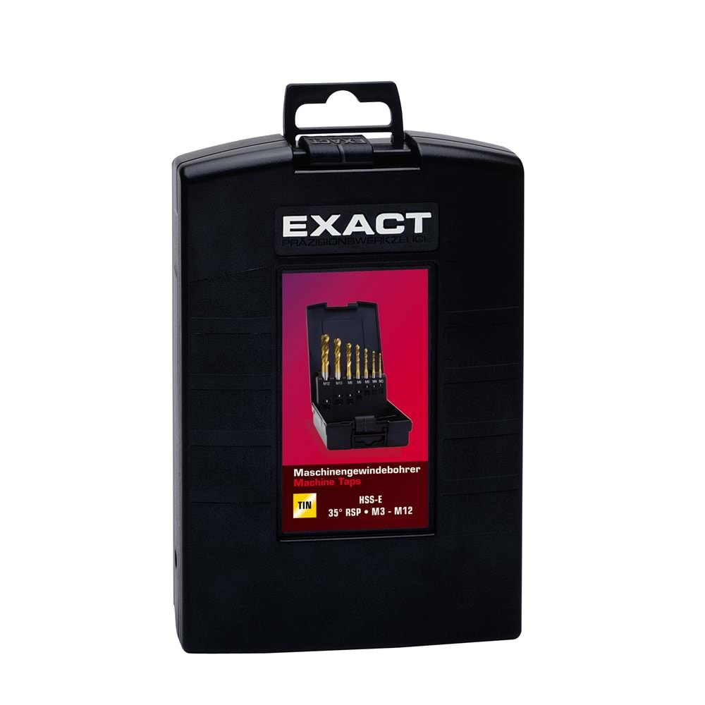 TİN HELİS KILAVUZ EXACT HSS-E 35 HM7 M3-M12 ( MACHİNE SET )